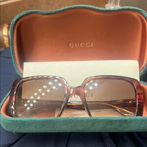 Gucci Brown Sunglasses